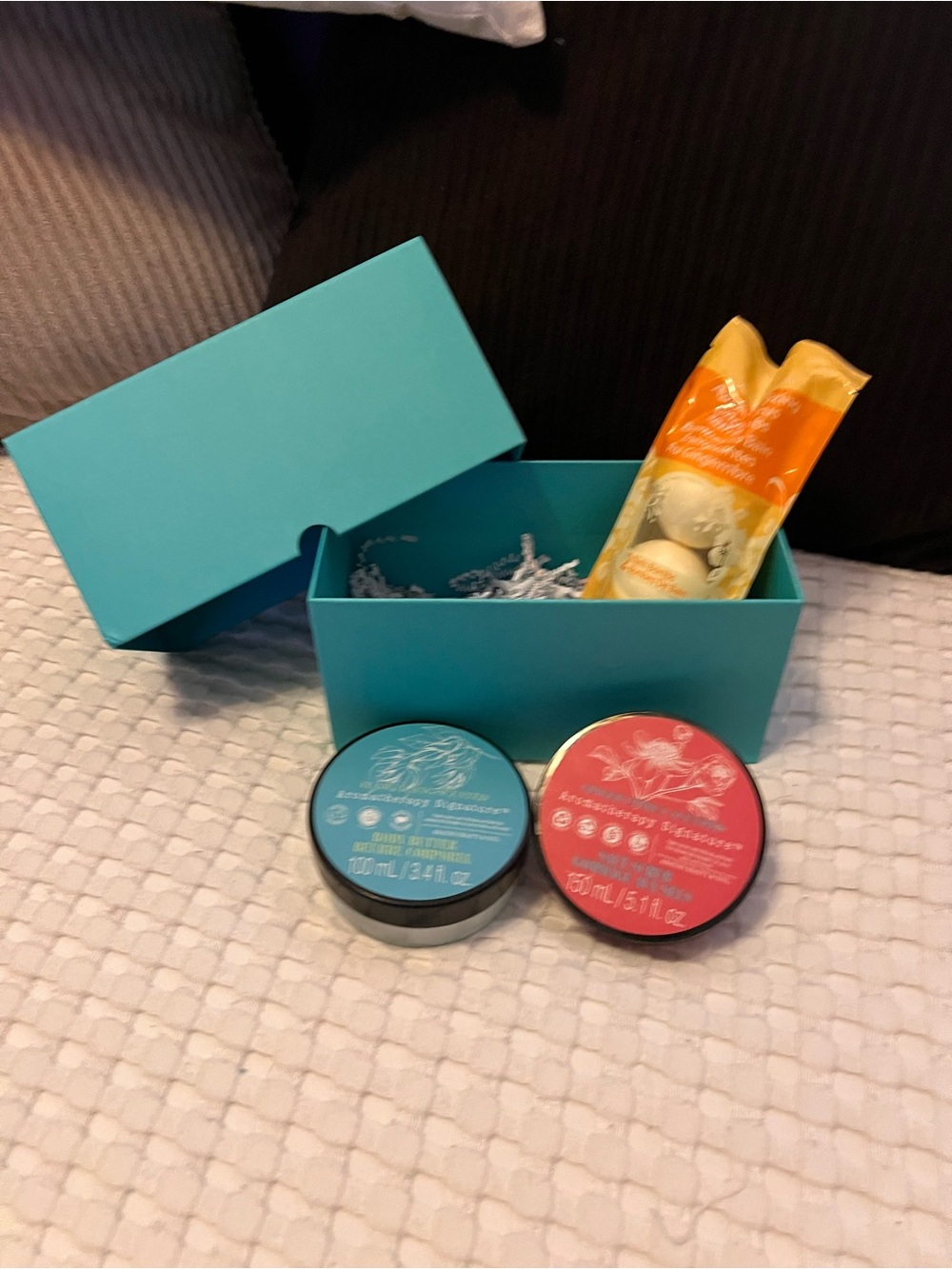 Turquoise and Coral Skincare Set - Gentle Cleansers & Exfoliant